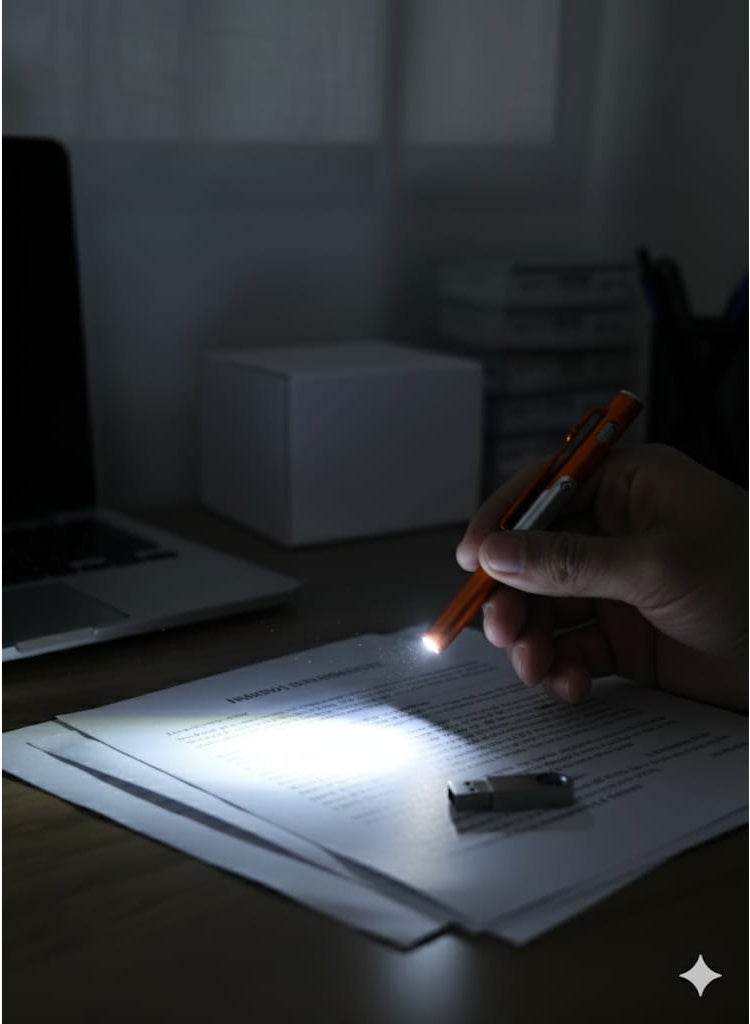 ريديكس قلم متعدد الوظائف - حامل موبايل - ضوء فلاش - كتابة على الورق - كتابة على الهاتف - Image 3