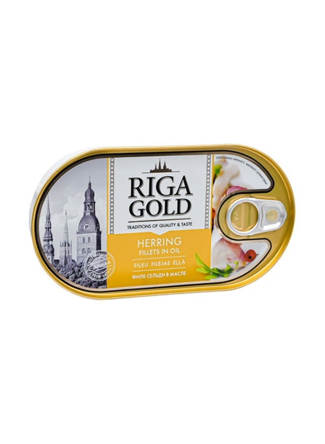 Atlantic Herring Fillet, In Oil - 190g, Latvia