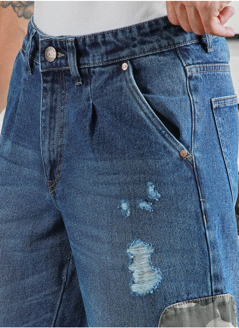 هاي ستار Men Indigo 2 Jeans