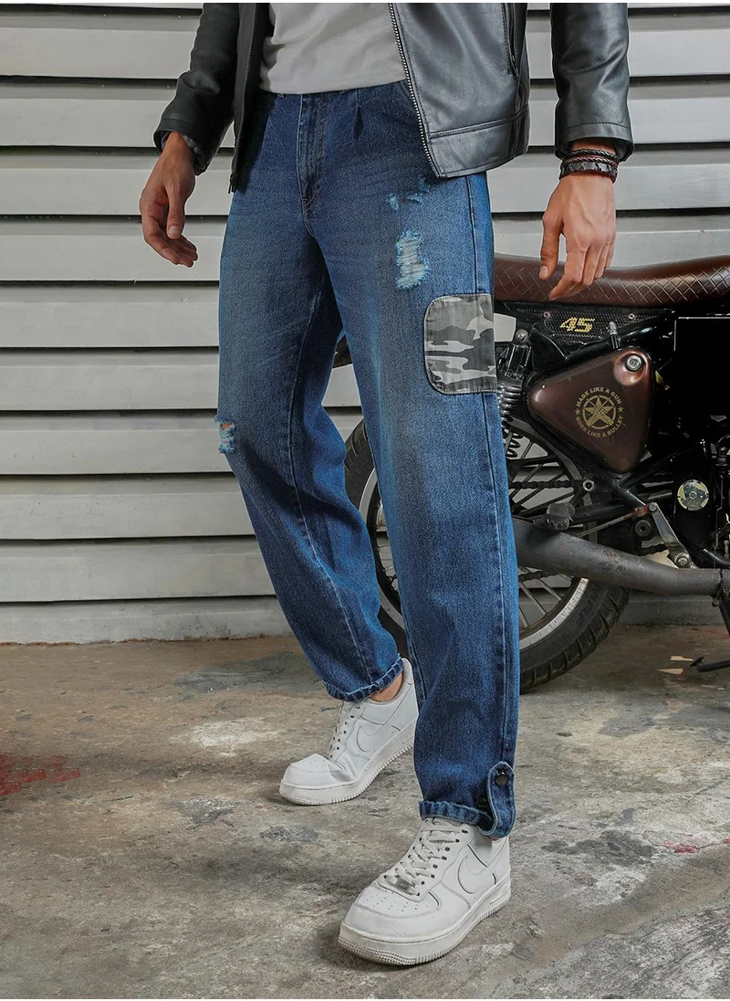 هاي ستار Men Indigo 2 Jeans