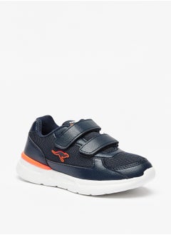 Boys Sports Shoes with Hook and Loop Closure