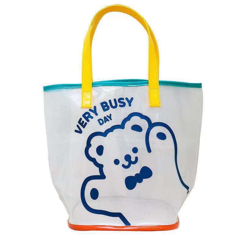 Cute Cartoon PVC Jelly Beach Bag - Image 2