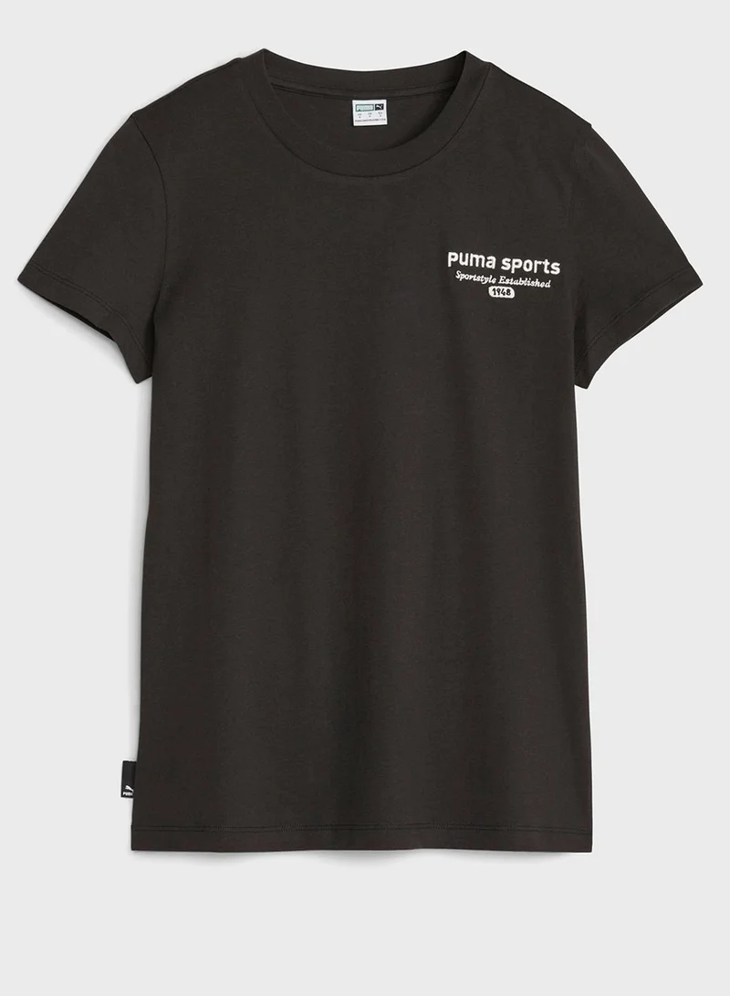 PUMA Team Graphic T-Shirt