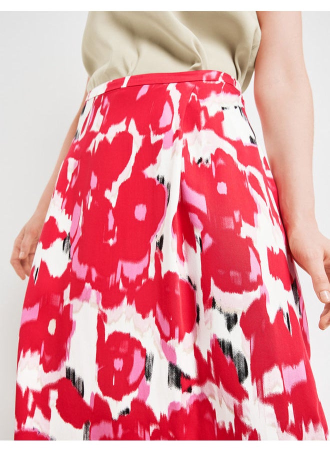GERRY WEBER Midi skirt with a floral print  - Image 5