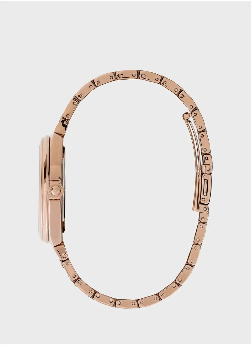 OLIVIA BURTON Steel Strap Analog Watch