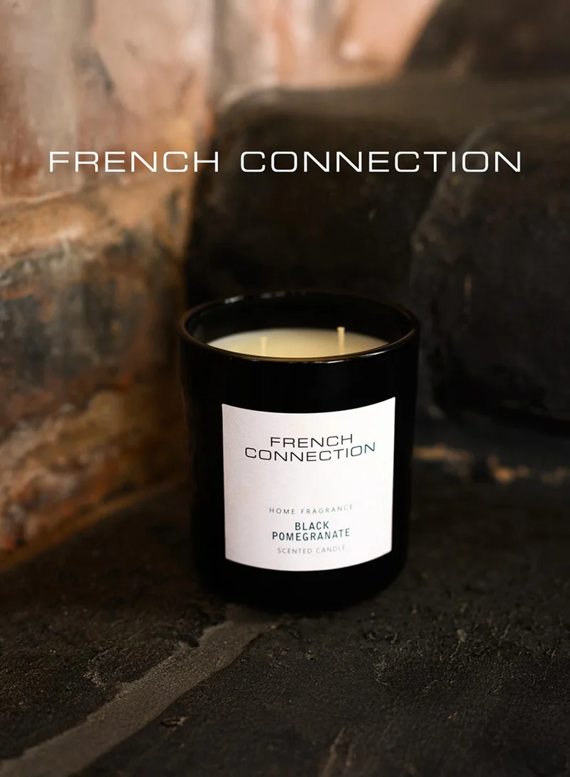 French Connection Black Collection Black Pomegrante Candle 158G