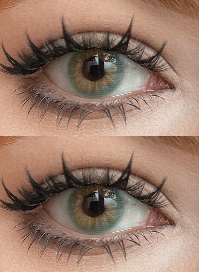 Freshlady Colored Contact Lenses Molly Green 14.00mm Yearly Disposable for Daily Wear - Image 3