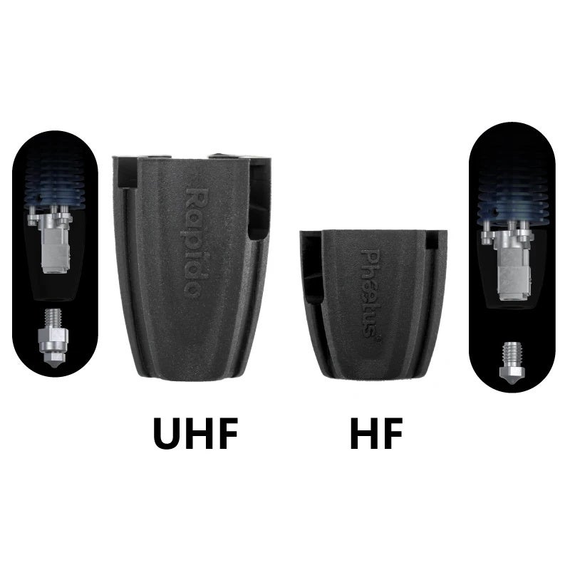 ميلو إلكترونيات Mellow Phaetus Rapido 2.0 HF UHF Spare Parts - Heater Block, Heatsink, PT1000, Silicone Socks, Rapido 2.0 PT1000 - Image 4