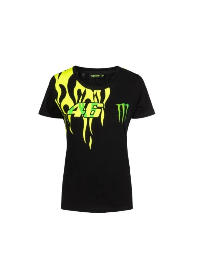 VR46 Monster Flames Women’s T-Shirt - Image 1