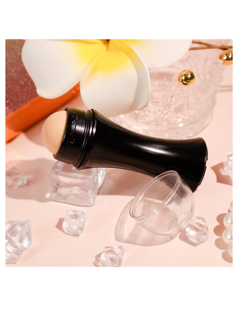 KASTWAVE Volcanic Face Roller, Oil Control On-the-Go, Reusable Facial Skincare Tool, Oily Skin Control, Instant Results Remove Excess Shine Rolling Stone for Face Makeup Oil Absorbing Skin Care Mini Massage - Image 5