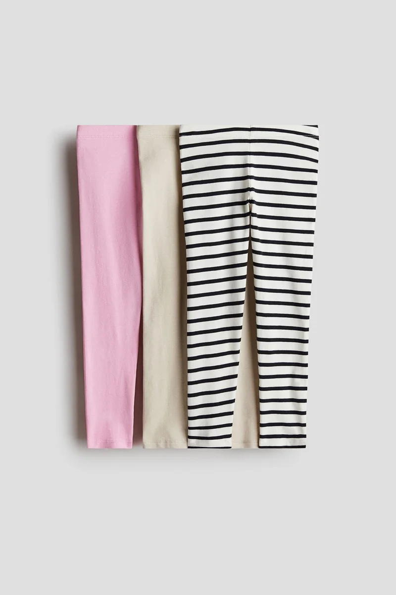 اتش اند ام 3-pack jersey leggings