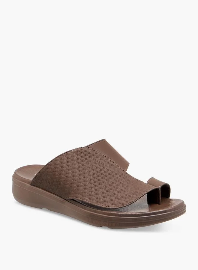 Al Waha Men Toe Loop Detail Arabic Sandals Ramadan Collections