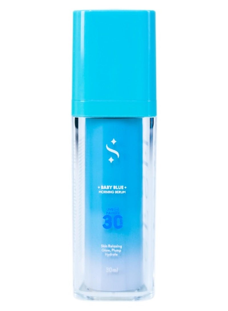 سش Baby Blue Morning Serum with SPF30 - Image 1