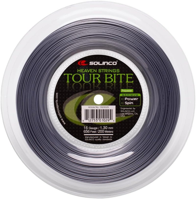 Solinco Tour Bite Tennis String Reel - 16 Gauge (1.30mm) - Maximum Power and Spin - Image 1