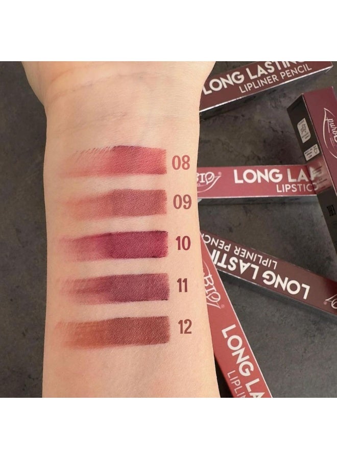 puroBio Long Lasting Lipliner Pencil Comfortable Application 10L Vinaccio 1.1g - Image 2
