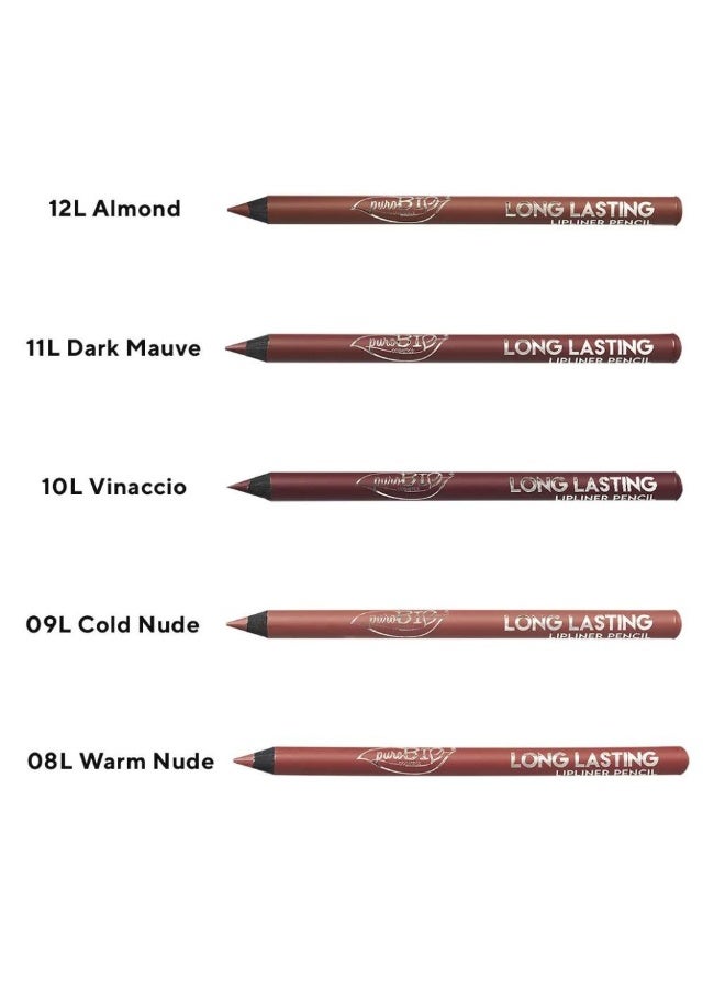 puroBio Long Lasting Lipliner Pencil Comfortable Application 10L Vinaccio 1.1g - Image 3