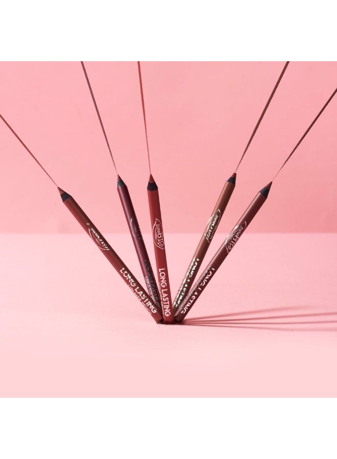 puroBio Long Lasting Lipliner Pencil Comfortable Application 10L Vinaccio 1.1g - Image 4