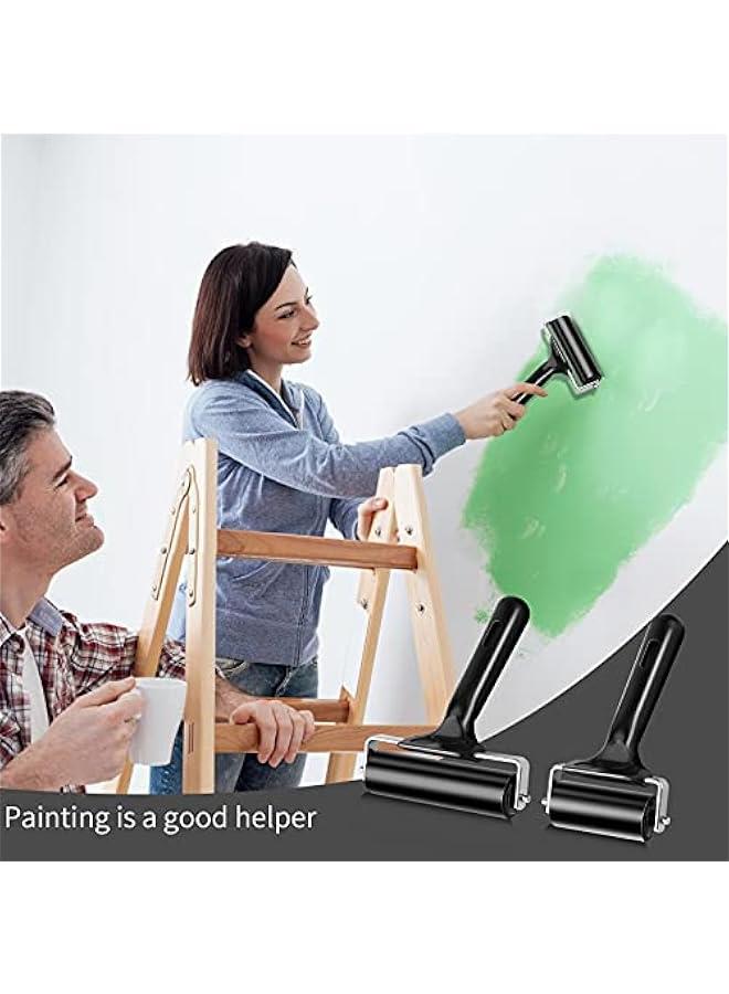 6 Inch Rubber Roller Tool, Rubber Brayer Roller for Printmaking by - Image 5