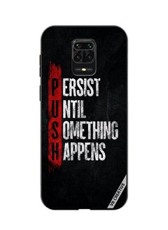 VR CREATIVE Protective Case Cover For Xiaomi Redmi Note 9S/9 Pro Persist Until Something Happens Design Multicolour  - Image 1