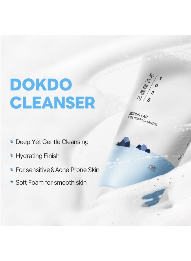 ROUND LAB 1025 Dokdo Hydrating Facial Cleanser, 150ml - Image 2