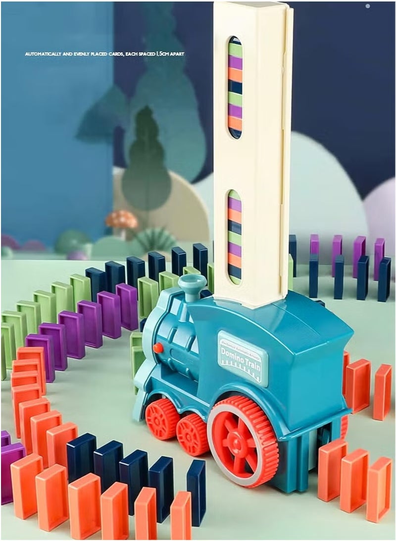 Kid's Train Blocks Building Set | 60-Piece Construction Toy for Boys & Girls Ages 3–8  - Image 5