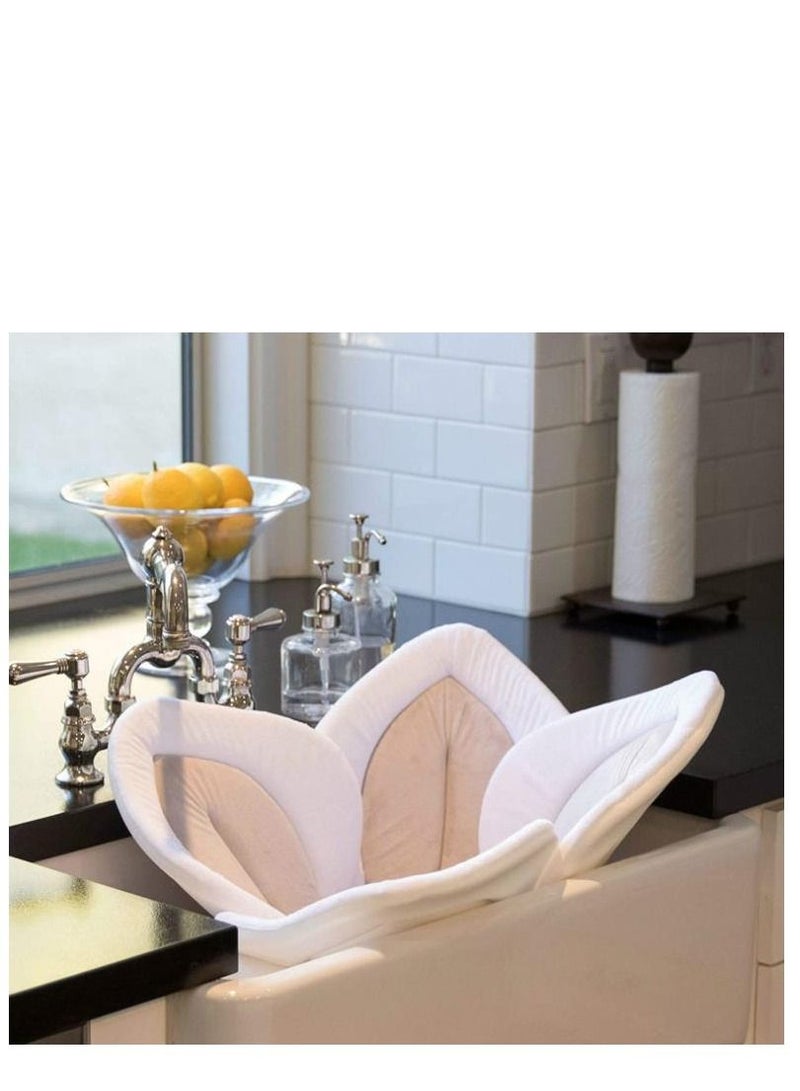 Y&D Lotus Premium Plush Spa Bath In Your Sink Infant Bathtub  - Image 2