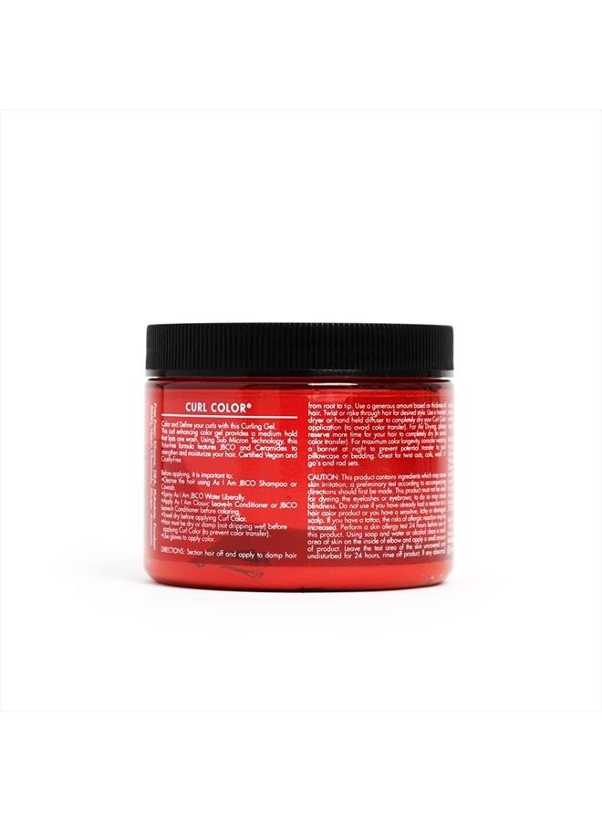 As I Am جل تلوين وتصفيف الشعر - أحمر ساخن - 6 أونصات - لون وتصفيف الشعر - لون مؤقت - تثبيت متوسط - نباتي وخالي من القسوة - Image 2