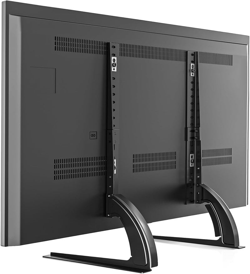 5Rcom TV Stand Mount, Universal TV Stand Tabletop for 22 to 65 inch Plasma LCD LED Flat Screen TVs, Strong TV Legs Holds up to 88lbs, Height Adjustable TV Base, Max VESA 800 x 500mm - Image 1