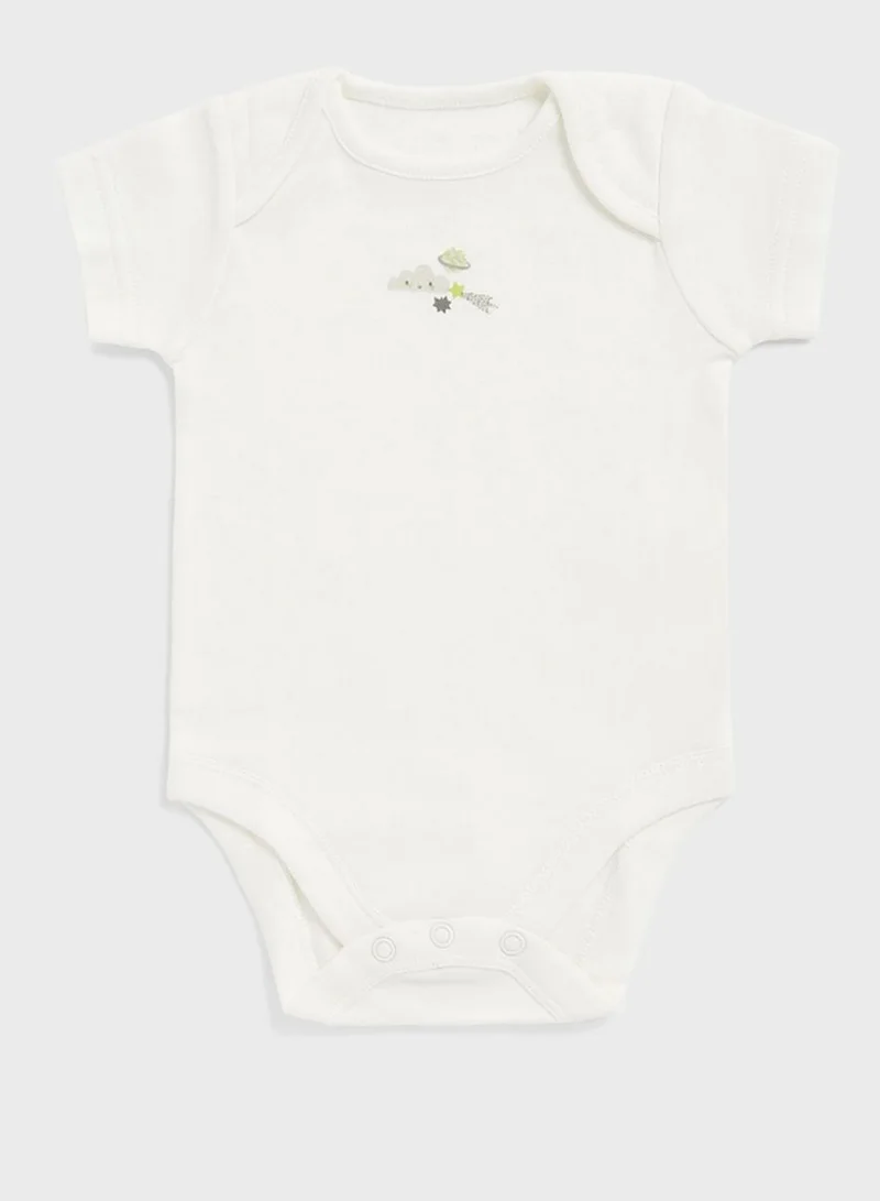 mothercare Space Short-Sleeved Bodysuits - 5 Pack