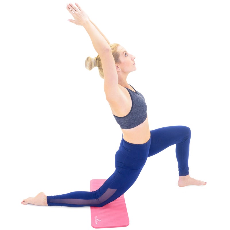 ProsourceFit Extra Thick Yoga Knee Pad and Elbow Cushion 15mm (5/8”) Fits Standard Mats for Pain Free Joints in Yoga, Pilates, Floor Workouts - Image 4