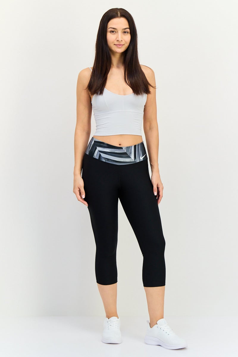 Nike Women Tight Fit Training 3/4 Tights, Black - Image 3