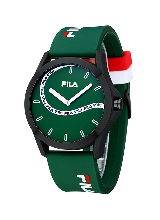 FILA - Men's Analog Round Shape Silicone Wrist Watch 38-864-102 - 43 Mm - Image 1