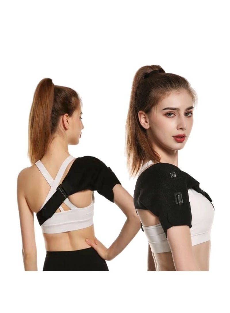 Shoulder-Heating-Pad-Heated-Wrap - 3 Heat Levels Heating Pad for Shoulder Pain for Men Women Frozen Shoulder Pain Relief - Image 1