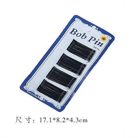 Generic Black Hair Clip Simple Womens Bangs Accessory Lanca trumpet tablet (60) 