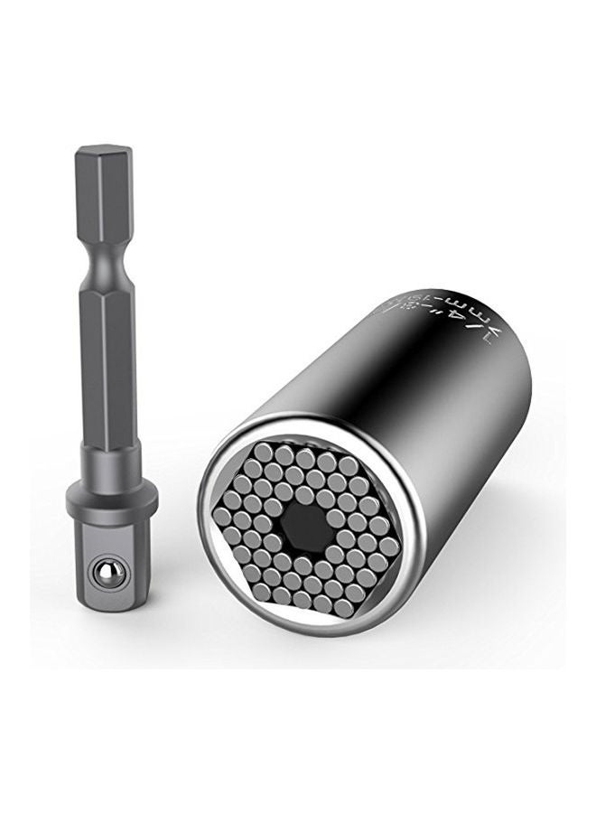 NIBEMINENT Multi-functional Socket Silver - Image 1