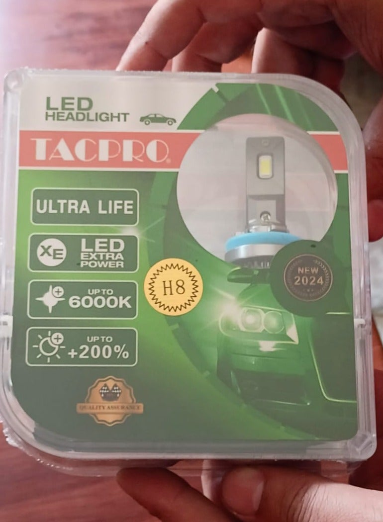 TACPRO LED car light bulbs for the front and rear headlights of the car,(H 8), suitable for many cars - Image 2