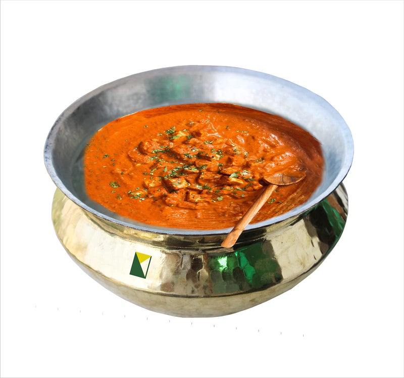 KITCHEN NEXT Muke Brass Handi Sipri cookwere Heavy Weight with Hammered Shinny Finish for Cooking & Serving Used for Cooking biryani (2 litres) (Small) - Image 2