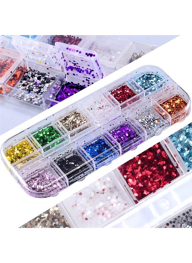 JODSONE Gel Nail Polish Kit with UV Light, 18 Colors Gel Nail Polish Set with 150W UV Led Nail Lamp Base Coat Top Coat DIY Home Manicure Tools Nail art Glitters Rhinestones Gift for Women A018 - Image 5