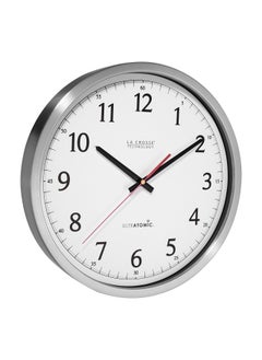 La Crosse Technology La Crosse Technology 404 1235Ua Ss 14 Inch Ultratomic Analog Stainless Steel Wall Clock  - Image 3