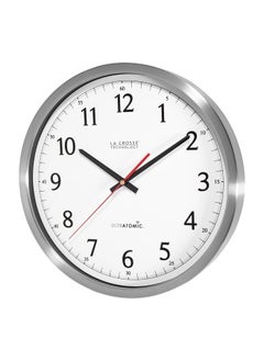 La Crosse Technology La Crosse Technology 404 1235Ua Ss 14 Inch Ultratomic Analog Stainless Steel Wall Clock  - Image 2