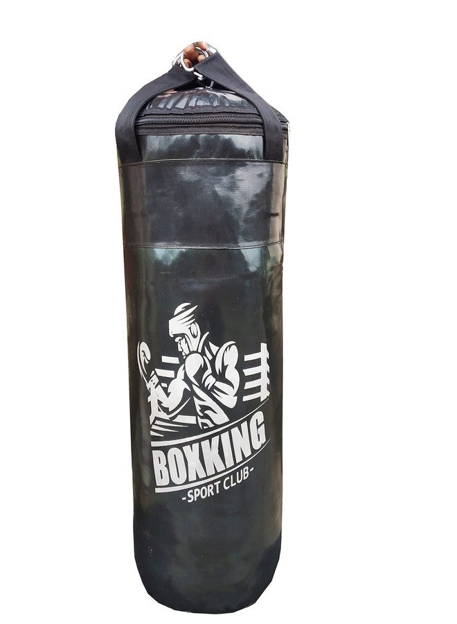 Byson Synthetic Leather Hit Hard Hit Often Boxing kit Set for Professional Player (36inch Punching Bag,handwrap,Chain) Heavy Bag - Image 3