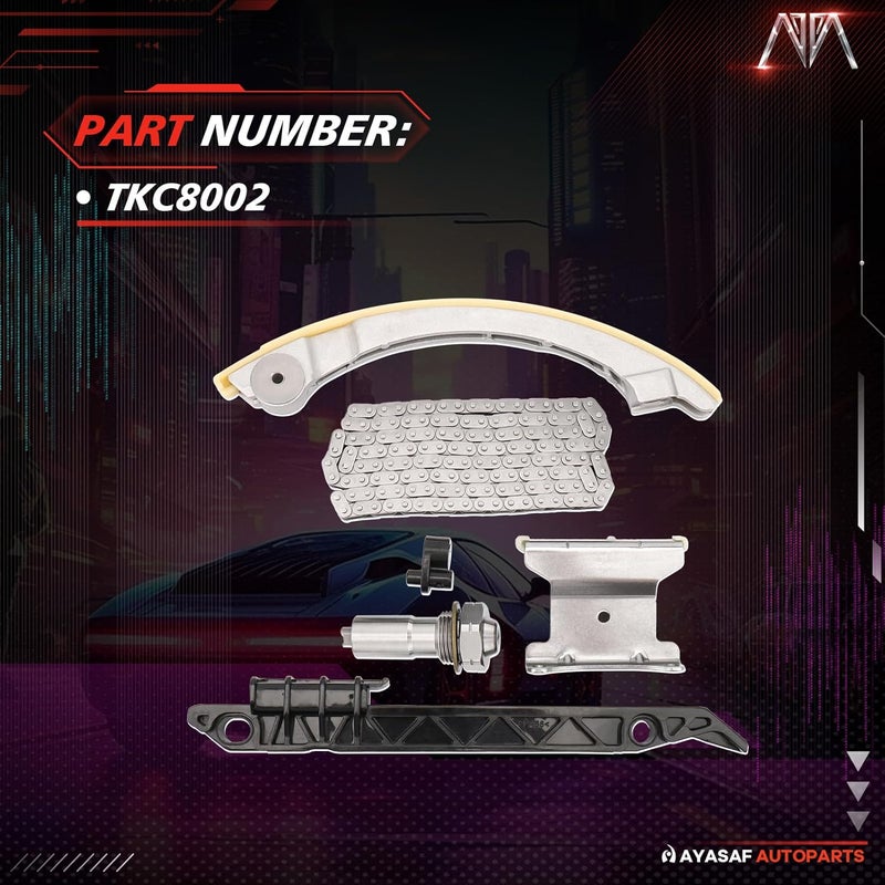 MAYASAF Engine Timing Chain Kit for Chevy, Pontiac, Buick, and Saturn Models - Image 3