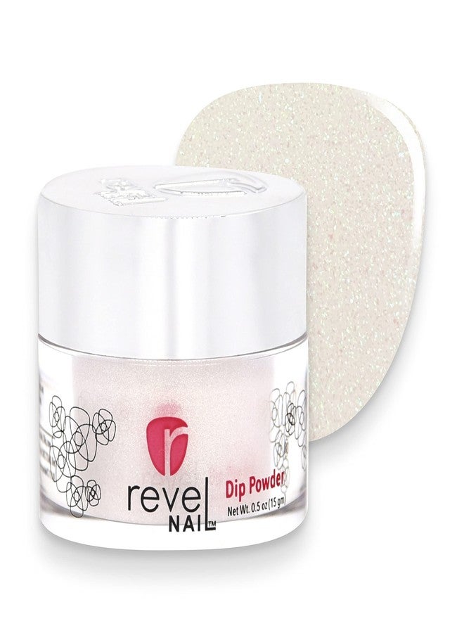 Revel Nail Dip Powder - Sparkly Powder for Nails, Sheer Dip for DIY Nails, Professional Nail Dipping Powder, Nail Art Supplies - Margo, 1 Oz - Image 1