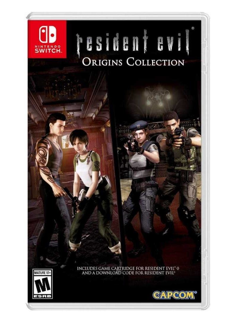 SWITCH 0 Resident Evil Origins Collection Nintendo Switch Version - Survival Horror Game - Image 1