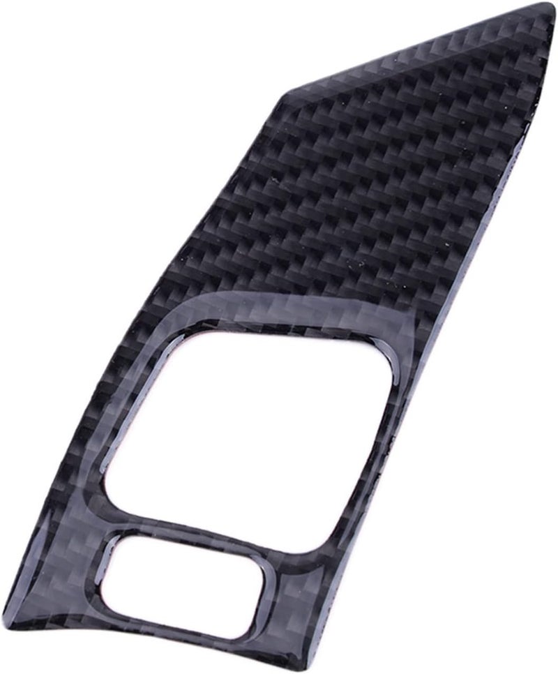 QASULER Carbon Fiber Steering Wheel Button Frame Trim - Image 2