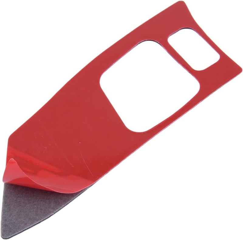 QASULER Carbon Fiber Steering Wheel Button Frame Trim - Image 4