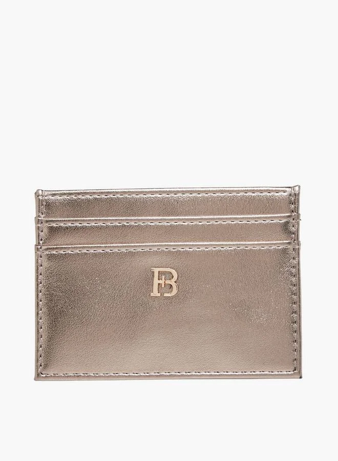 فلورا بيلا من شو إكسبرس حافظة بطاقات مفتوحة بسطح مزخرف