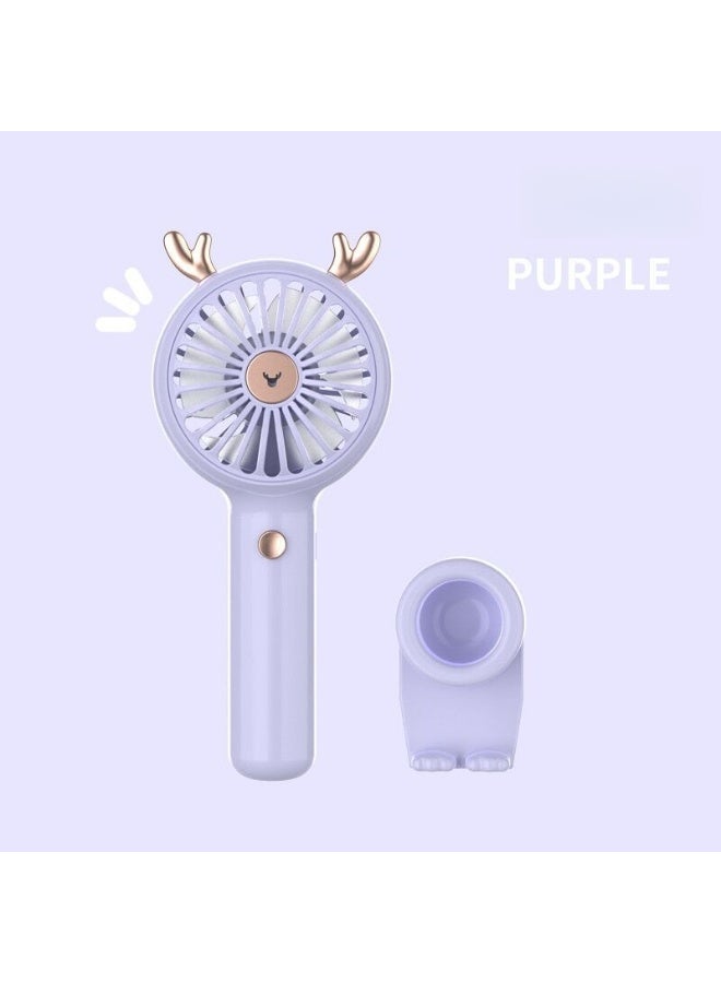 Nariele New USB Charging Portable Desktop Silent Handheld Fan