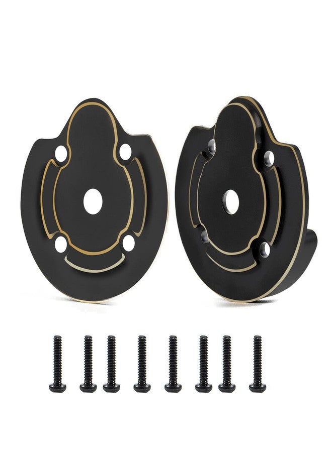 AMK 2pcs UTB18 Brass Axle Housing Covers Counter Weight for Axial RC Crawler 1/18 UTB18 Capra Unlimited Trail Buggy RTR Upgrade Part (2pcs UTB18 Brass Axle Housing Covers) - Image 1