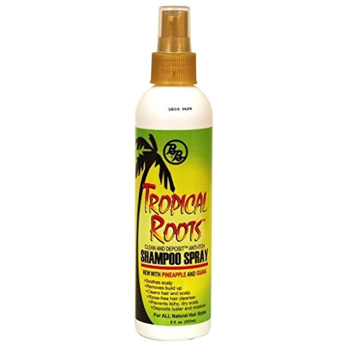 Bronner Bros Bronner Brothers Tropical Roots Shampoo Spray, 8 Fl Oz - Image 1